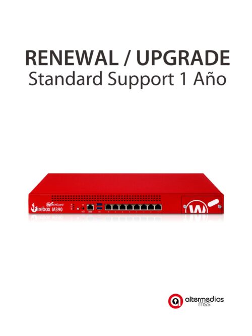Renovacion Licencia Standard Support Watchguard M390