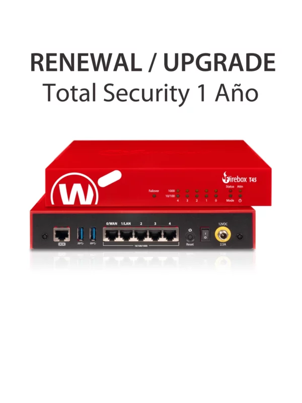 Renovacion Watchguard Firebox T45 TS